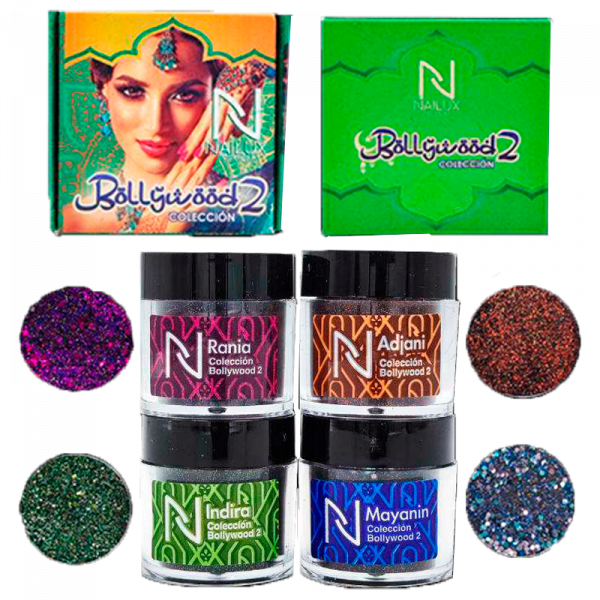 Bollywood2 coleccion de acrilico nailux premium