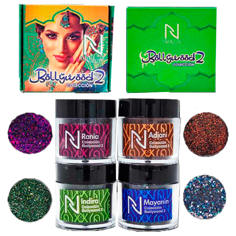 Bollywood2 coleccion de acrilico nailux premium