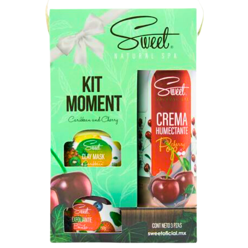 Kit moment cherry sweet natural spa