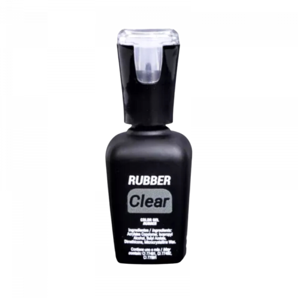 Rubber Gel Clear Organic Nails Productos para uñas